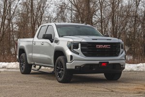 Chevy Silverado 1500 LTD Power Running Boards - Rough Country - 6-Inch All-Season Aluminum Boards - 2022+